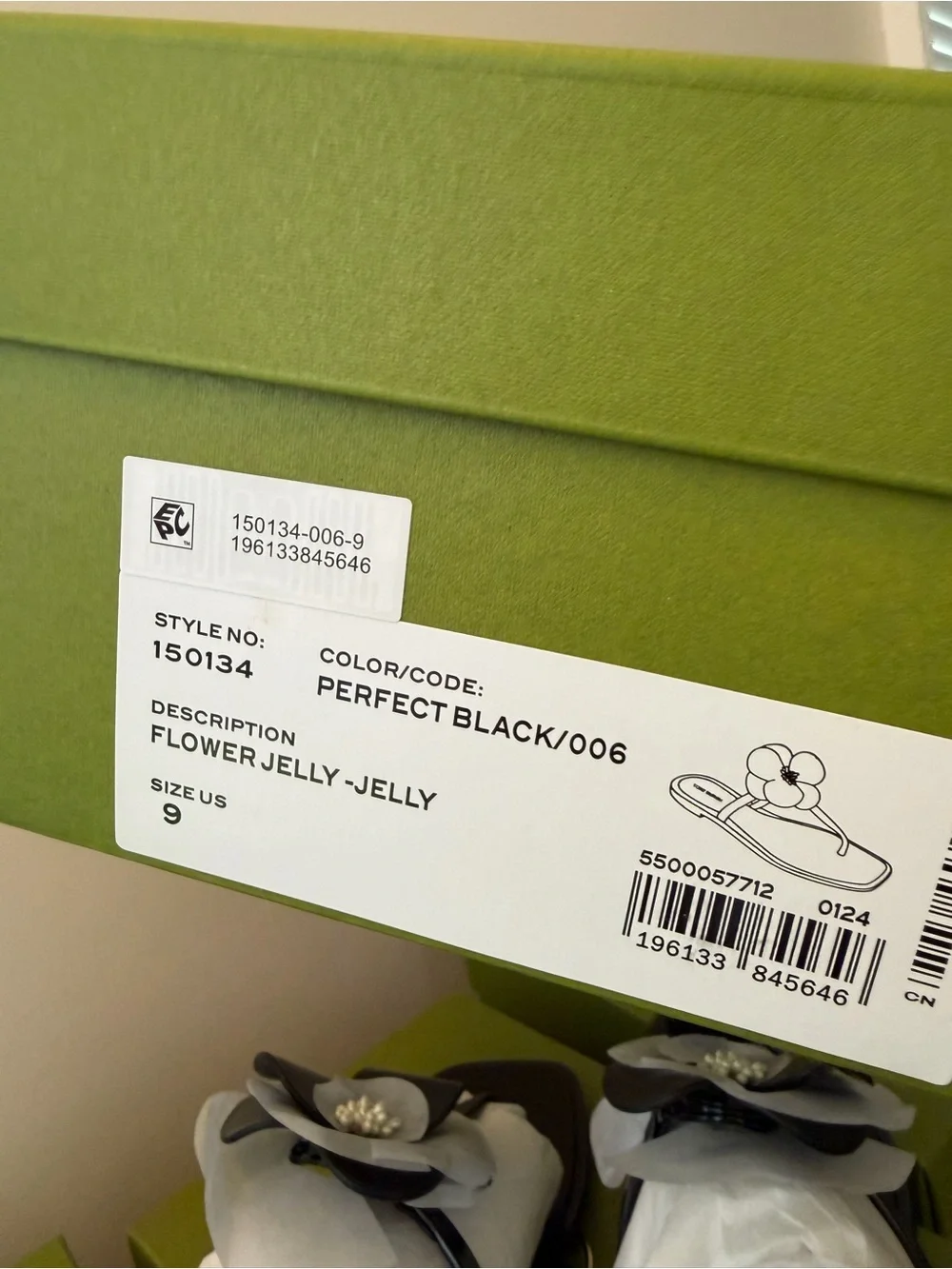 Tory Burch Floral Jelly Sandals